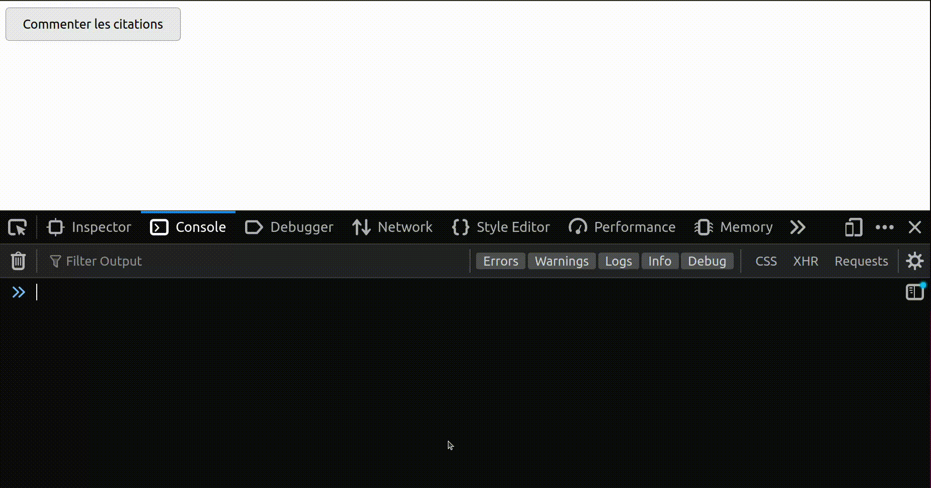 Exemple sans fuite mémoire